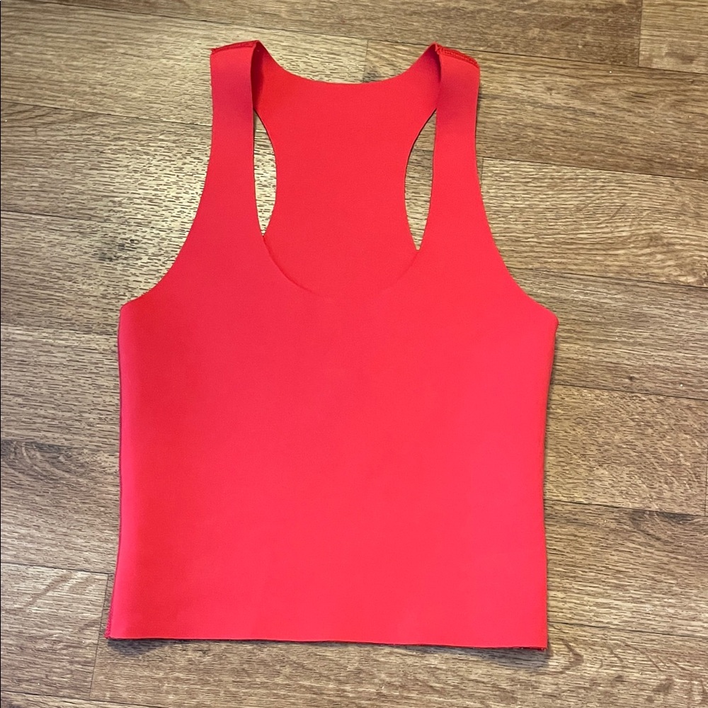 Vibrant Red Women's Racerback Tank Top